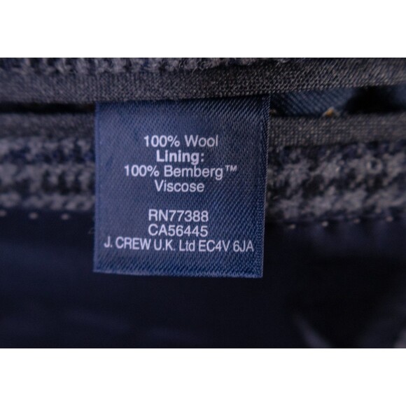 J.Crew Ludlow Sport Coat Casual Jacket Wool Plaid Two Button Sz 42L Blazer EUC - Picture 15 of 16